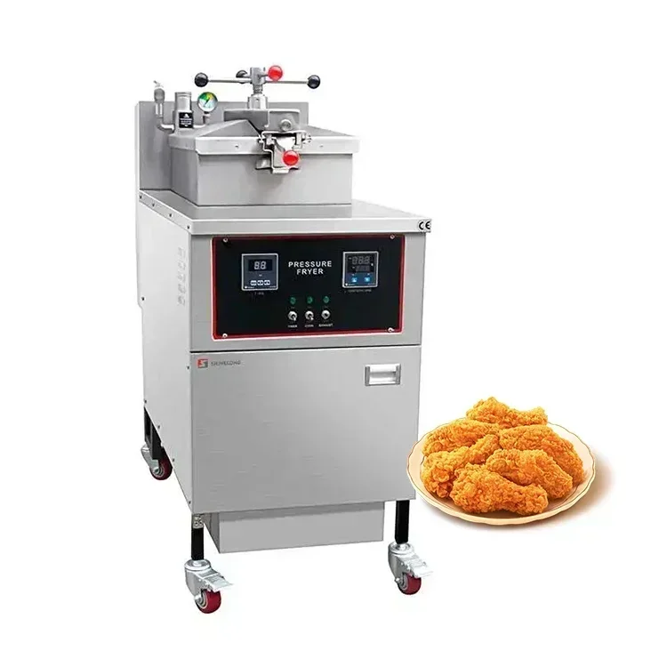 Industrial Multi function Electrics Fried Chicken Deep Chips Electric Pressure Fryer Pressure Machine