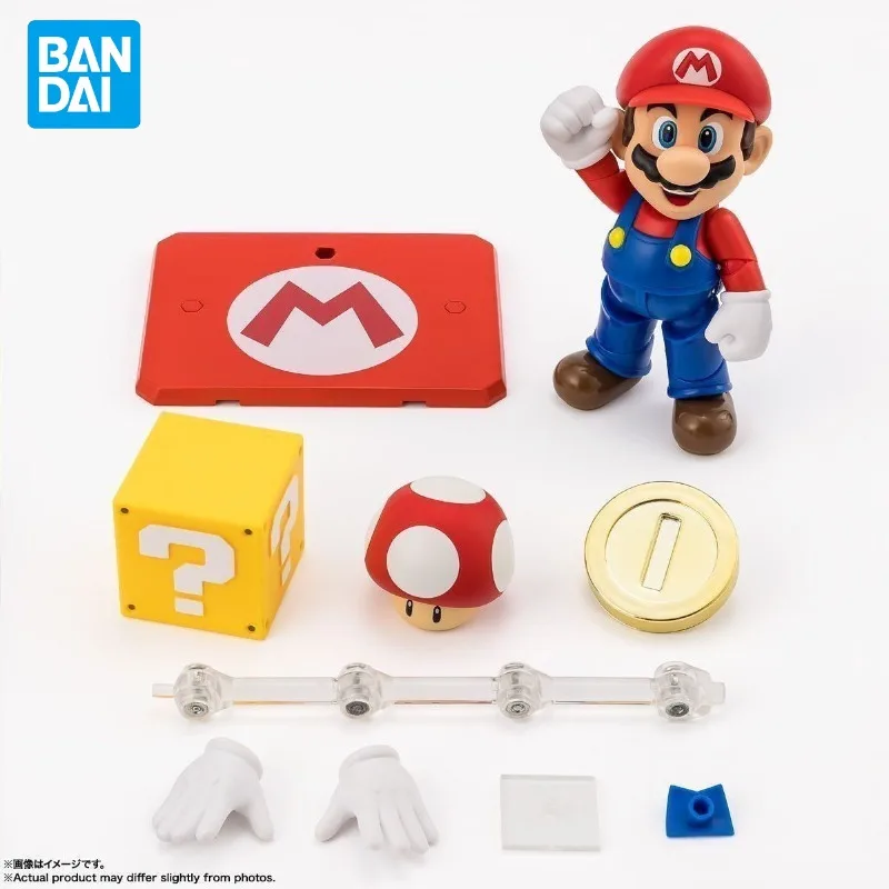 

In Stock Genuine Bandai S.H.Figuarts Super Mario Luigi Completed Action Figure Model Toy Collectible Doll Birthday Gift