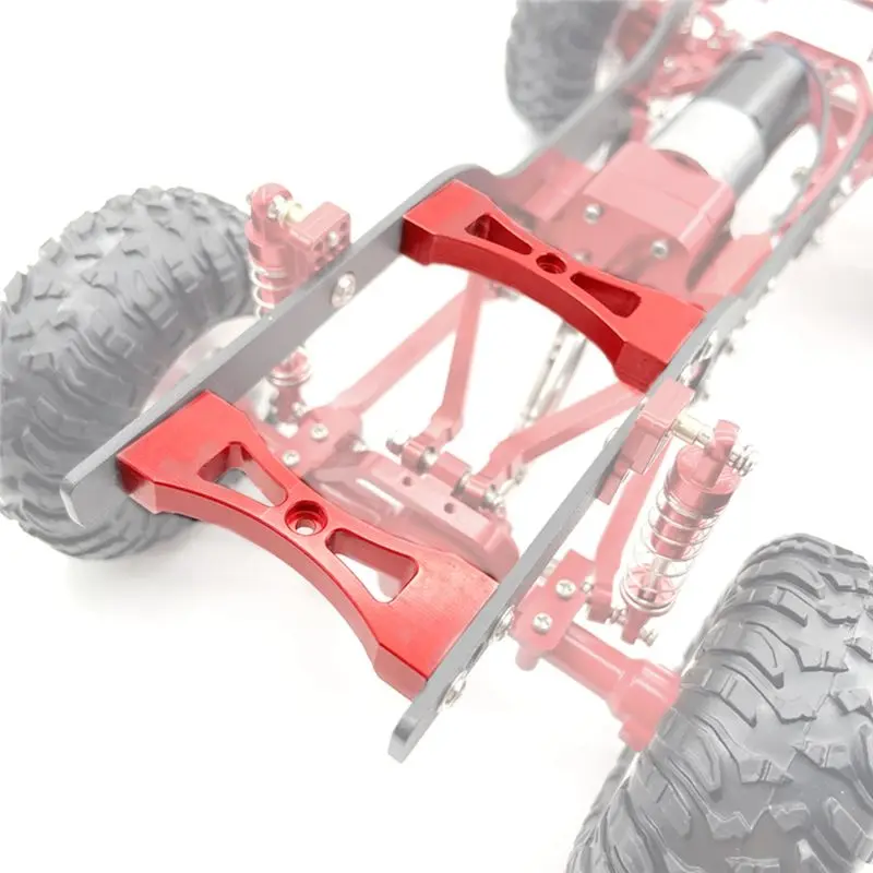 ABXE-Metal Servo Mount Bracket Crossbeam Set For WPL C14 C24 B14 B24 MN D90 MN99S RC Car Upgrades Parts Accessories