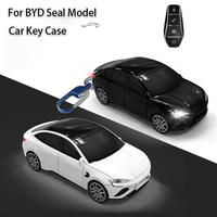 For Byd Seal Car Model Remote Key Case for BYD Song Plus Atto 3 Han EV Tang DM Qin Seal Dolphin Creative Protective Cover Fob