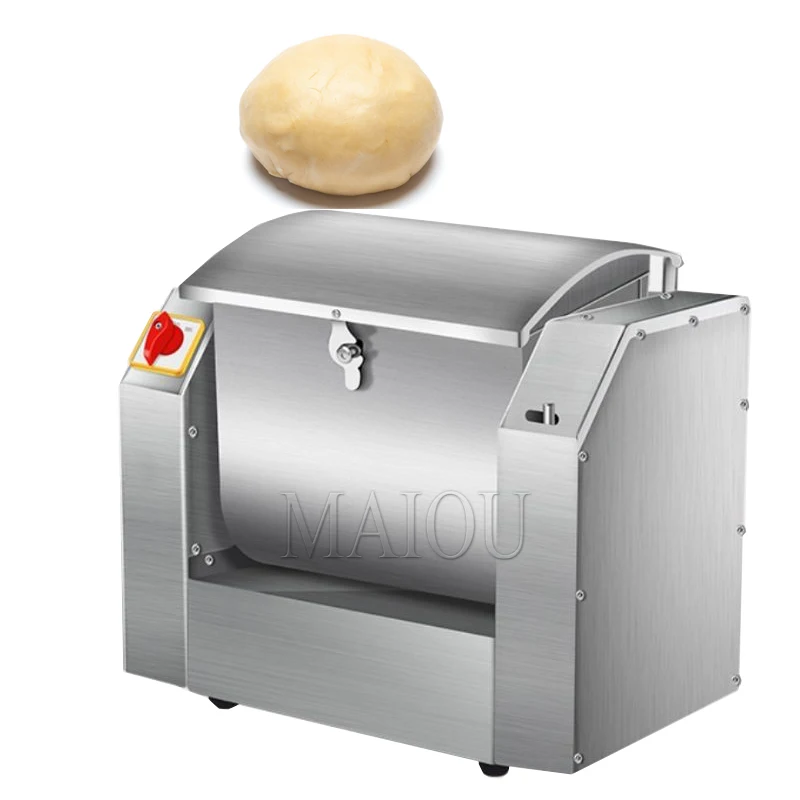 

Electric Flour Mixers Merchant Dough Kneading Machine Food Mixer Stainless Steel Pasta Stirring Food Making Bread 220V