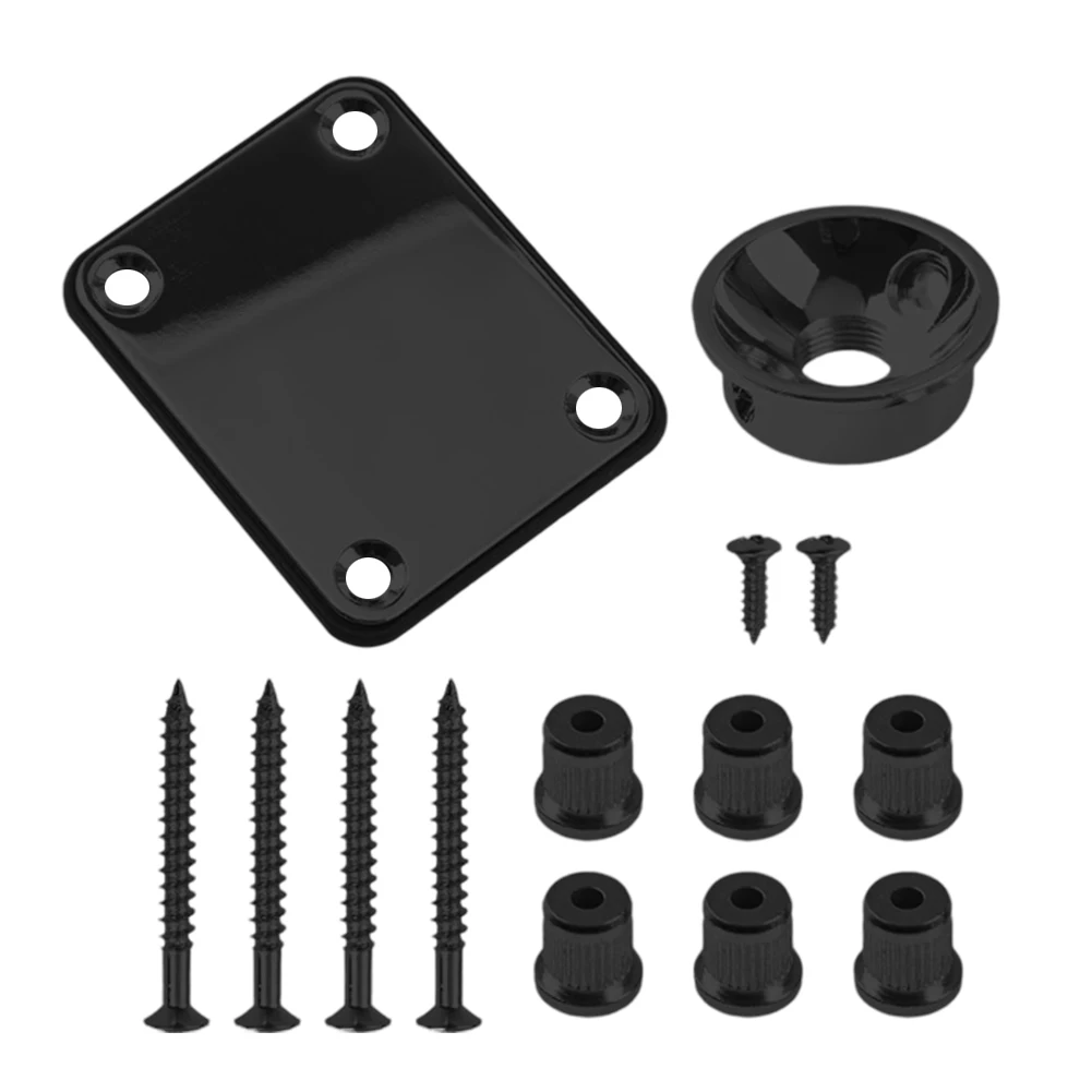 Guitar Enthusiast Electric Guitar Neck Plate Reliable Performance Sturdy Construction Customization Options Easy Installation