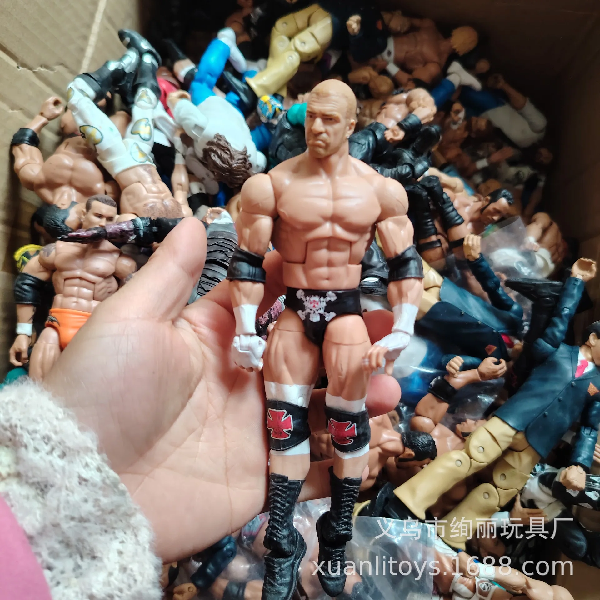 شخصيات المصارع والملاكم القابلة للتمركز للغاية، ألعاب متعددة المفاصل قابلة للجمع، عدة أنماط من أبطال المصارعين المصارعين #6