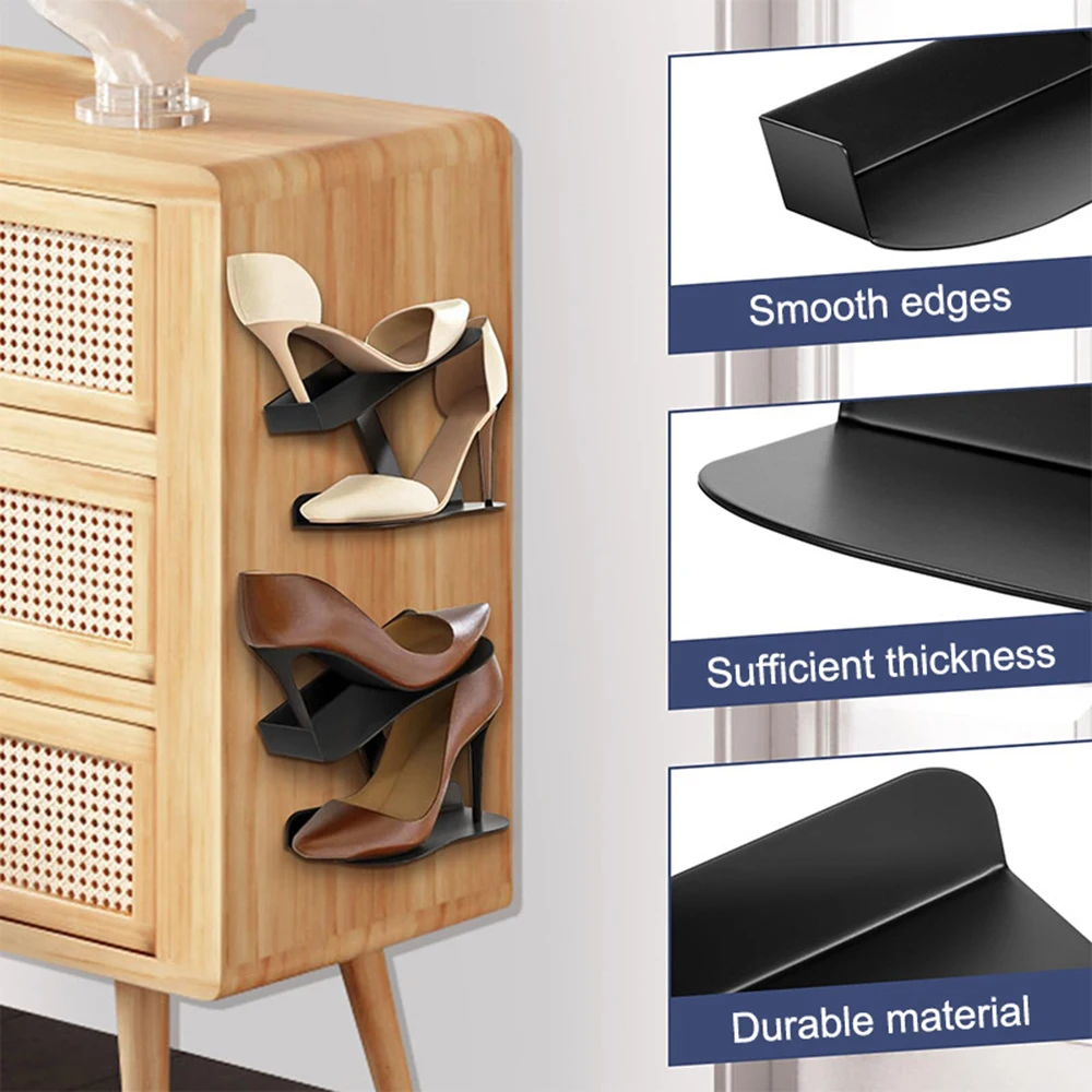 رف أحذية عائم، دعامة أحذية رياضية، معرض إعلان جامعي مثبت على الحائط، جدار عرض متجر الأحذية