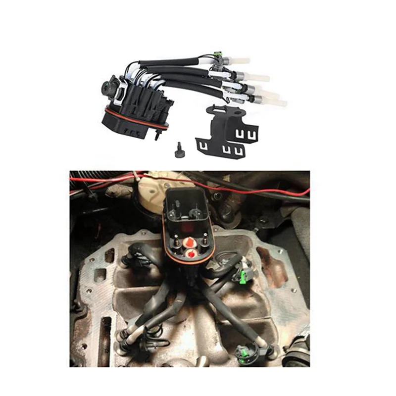 

L38A-Car Fuel Injector With Bracket For Express Silverado 1500 GMC Sierra Savana 1500 4.3L V6 Replaces 17113673 FJ503