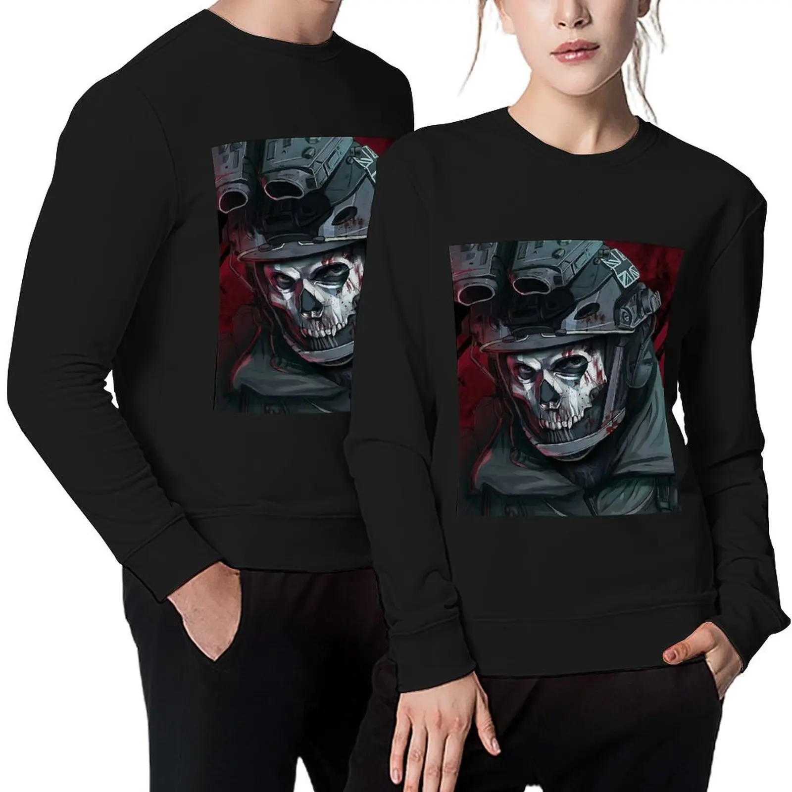 

Simon Ghost Riley Active Pullover korean style clothes men's coat mens clothes men's sweat-shirt anime sweatshirt