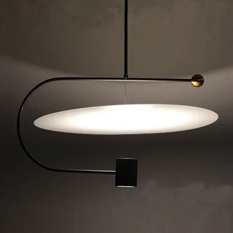 

Danish Design Creative Personality Restaurant Chandelier Bedroom Lamp Minimalist Art Cafe Dining Table Lamp Room Decoration LED