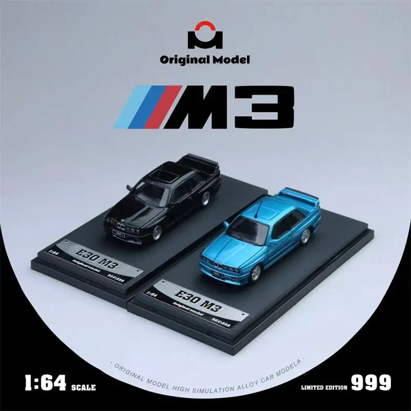 

[PreSale] Original Models 1:64 E30 M3 Blue / Black Diecast Model Car