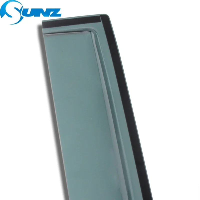 Side Window Visor For Toyota Yaris Vitz Echo Platz 1999 2000 2001 2002 2003 2004 2005 Black Rain Guard Vent Deflectors SUNZ