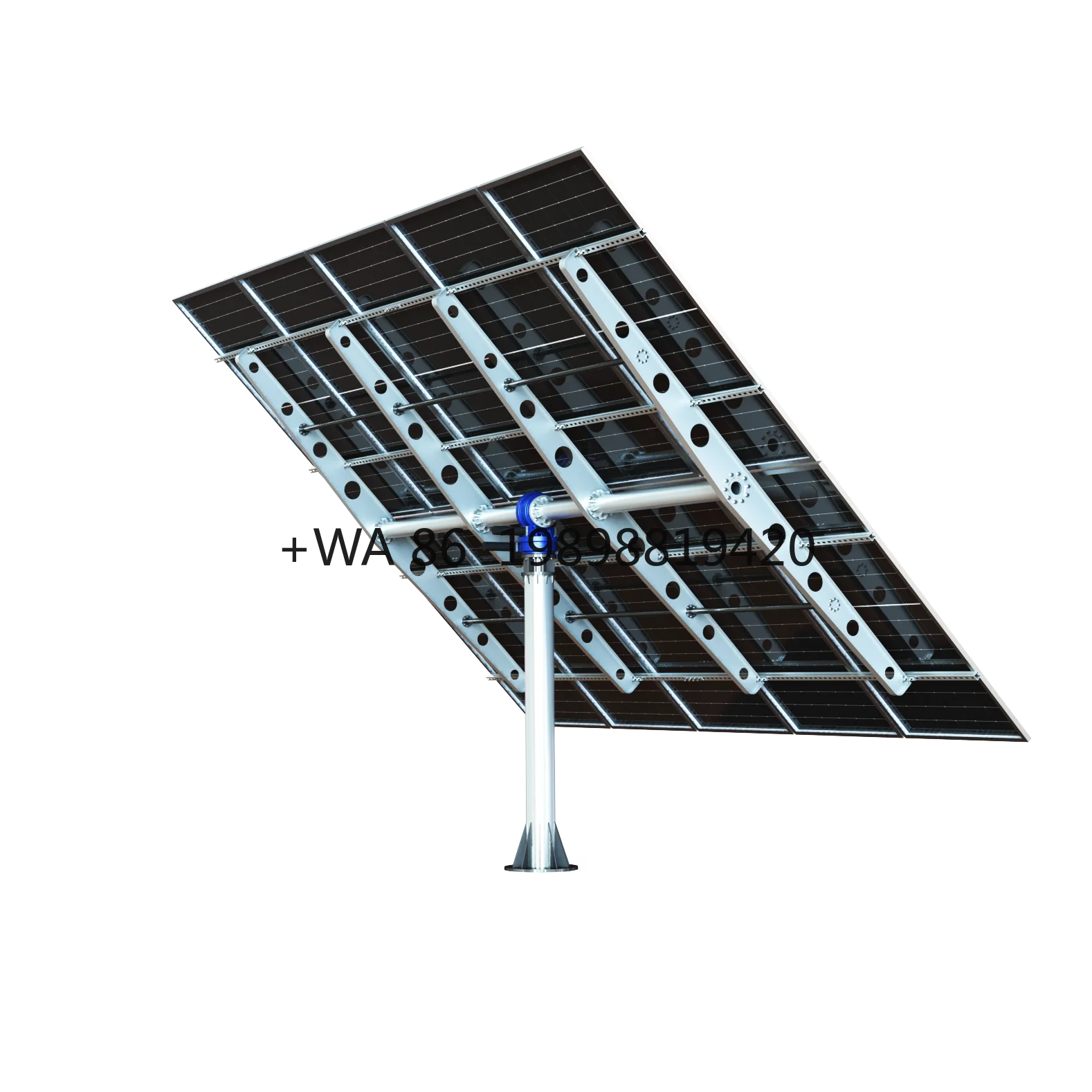 All Key Components Included KIT Industry Dual Axis Solar Tracker for Solar Farm Customized Design Manufacture with GPS