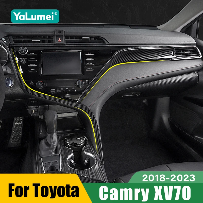 

For Toyota Camry 70 XV70 2018 2019 2020 2021 2022 2023 Car Central Control Air Conditioning Vent Outlet Cover Accessories