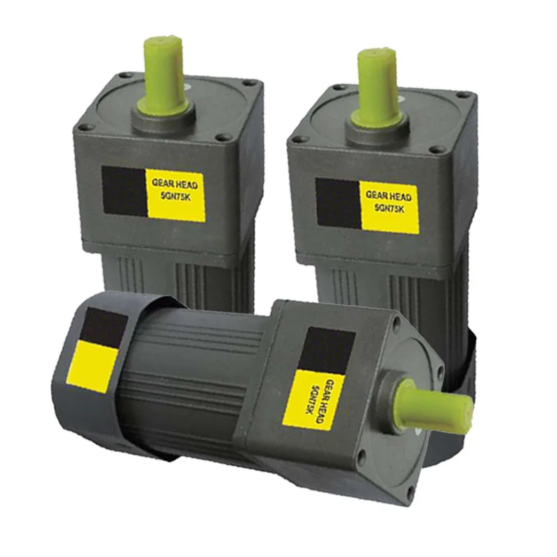 Motori CA 5IK180GU-CF di vendita caldi 180w 1350-1650 giri/min Motoriduttore CA monofase
