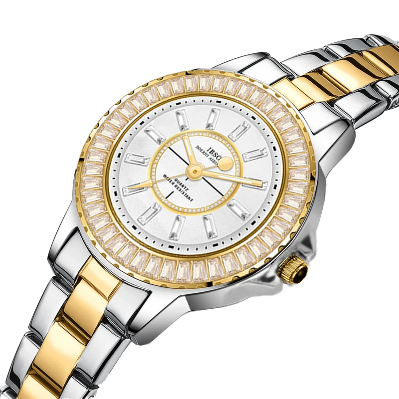 Luxury Woman Watches Steel Gold Modern Waterproof Quartz Hand Clock Female Accessories Fashion Designer Ladies Wristwatch Silver