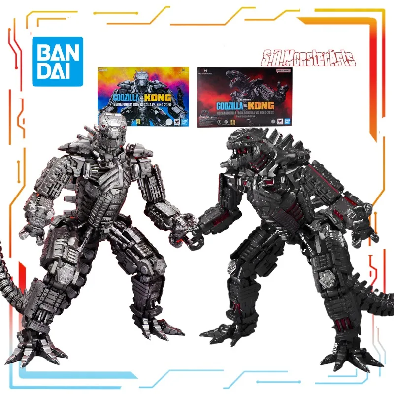 Bandai Originele S.H. MonsterArts-producten zijn beweegbare GODZILLA VS. KONG Anime Action Figure Model Speelgoed Model Cadeaus voor jongens