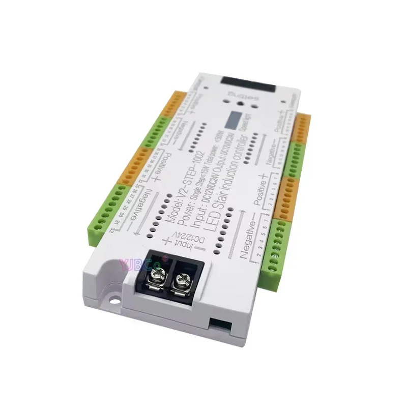 32 Channels PIR Sensor Stair Light Controller Stairway Lighting For Stairs Flexible Strip Automatic 12V 24V LED Motion Sensor