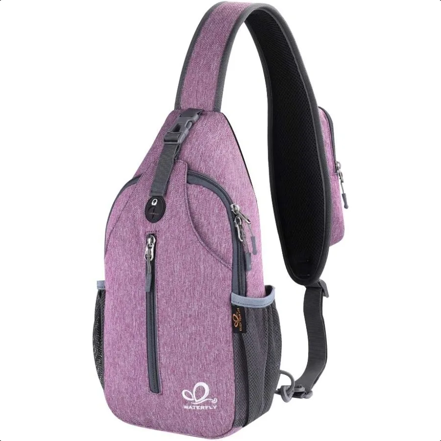Mochila bandolera con eslinga, bolso bandolera, viaje, senderismo, bolsa de pecho, mochila