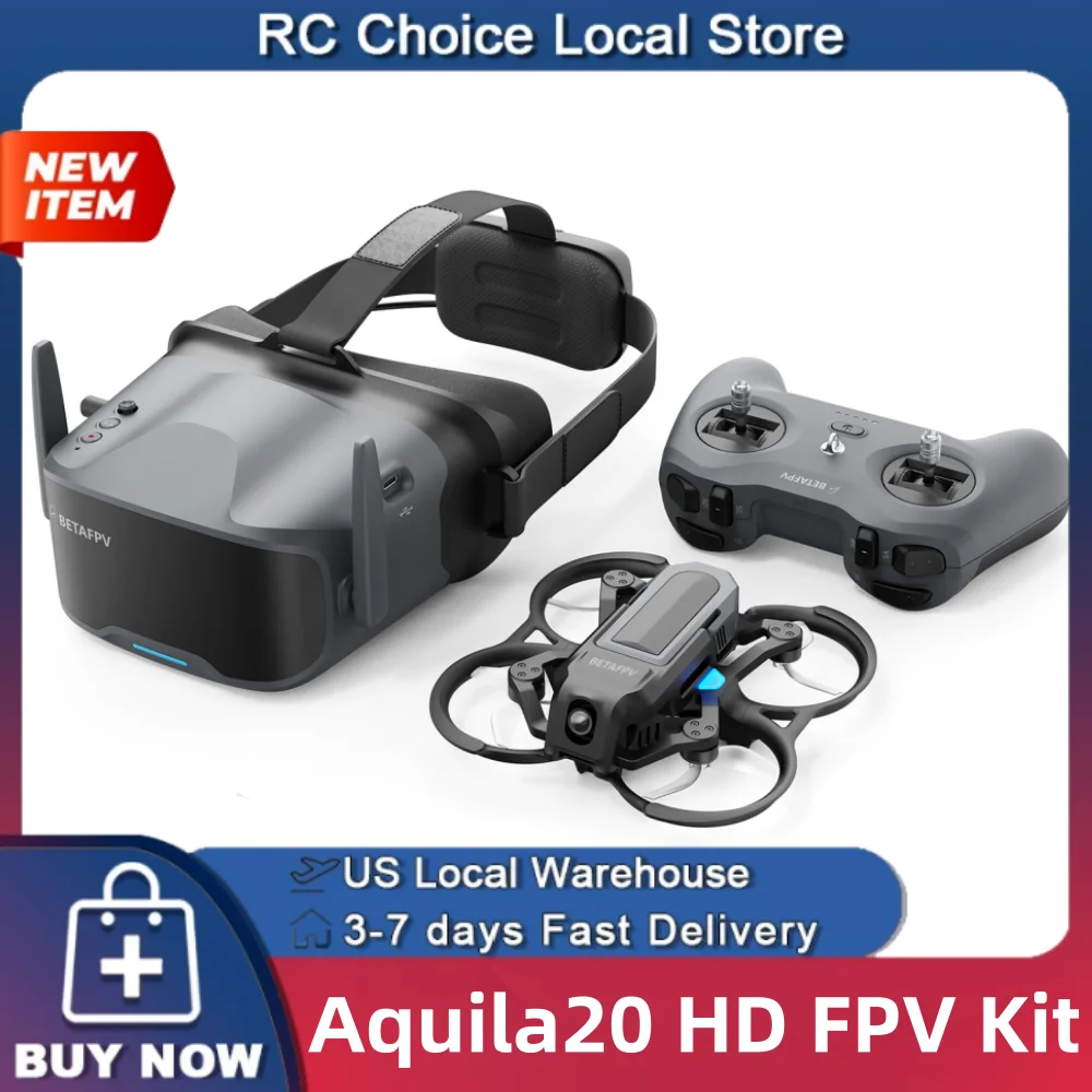 NEW BETAFPV Aquila20 HD FPV Kit RTF Aquila20 P1 with LiteRadio 4 SE Radio Transmitter VR04 HD Goggles RC Quadcopter 2026