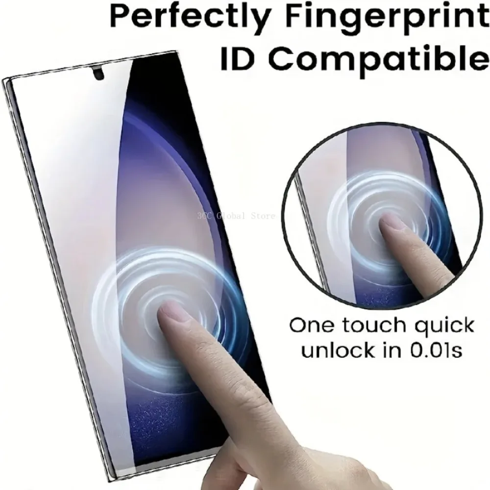 Закаленное защитное стекло для Samsung Galaxy Series S10 S10PLUS S20 S20PLUS S21Ultra S22Ultra S23Ultra, 2 шт.