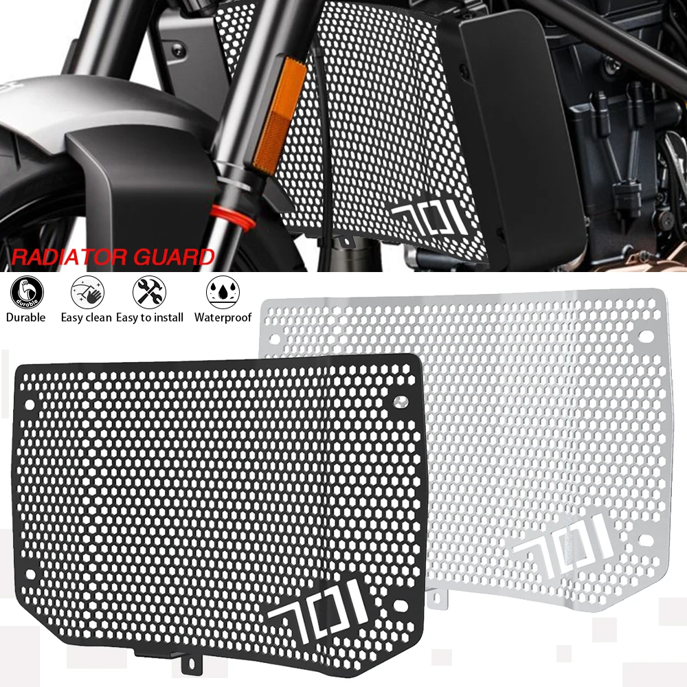 

Motorcycle Accessories Radiator Grille Guard Cover For Husqvarna Svartpilen 701 Vitpilen 701 Svartpilen701 2019 2020 2021 Parts