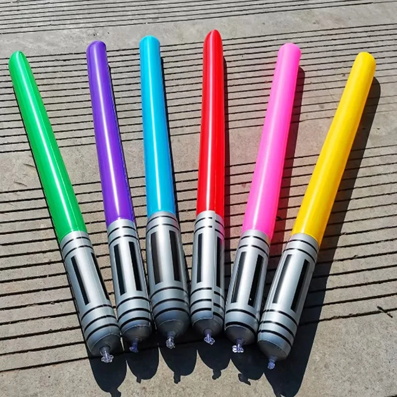 Espadas inflables, recuerdos de fiesta, cumpleaños, juguetes inflables para niños, Cosplay, Halloween, película de Anime, tema, regalos divertidos de Carnaval