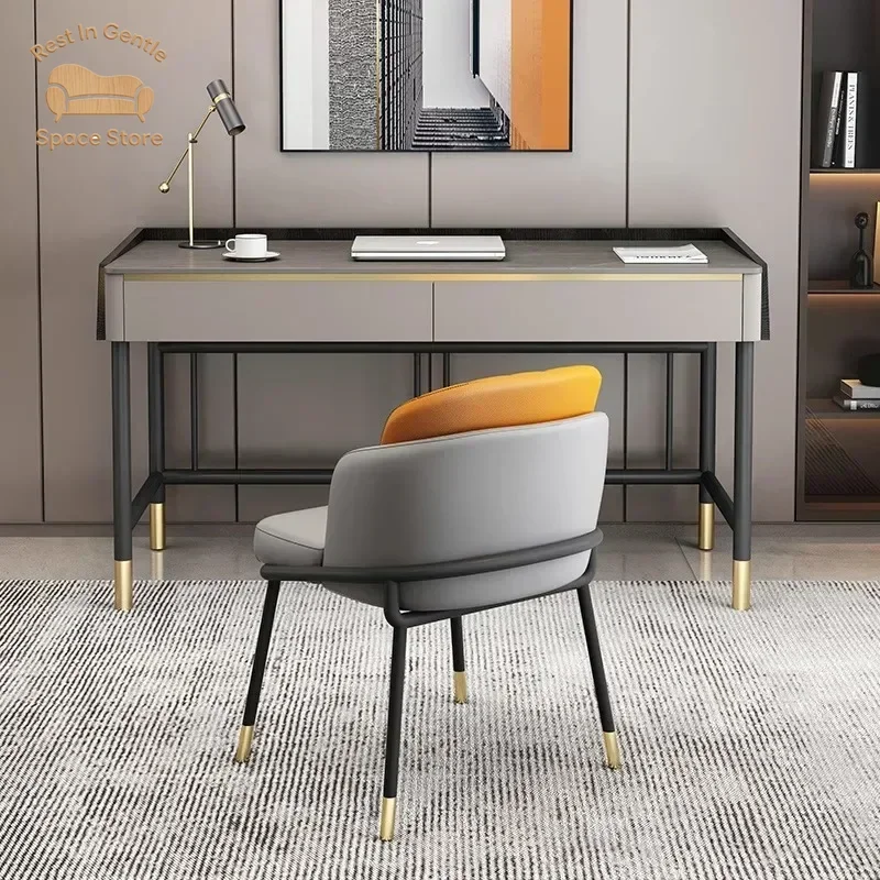 Storage Luxury Modern Office Desks Drawers Chair Asthetic Writing Standing Computer Desks Gaming Laptop Scrivania Furniture