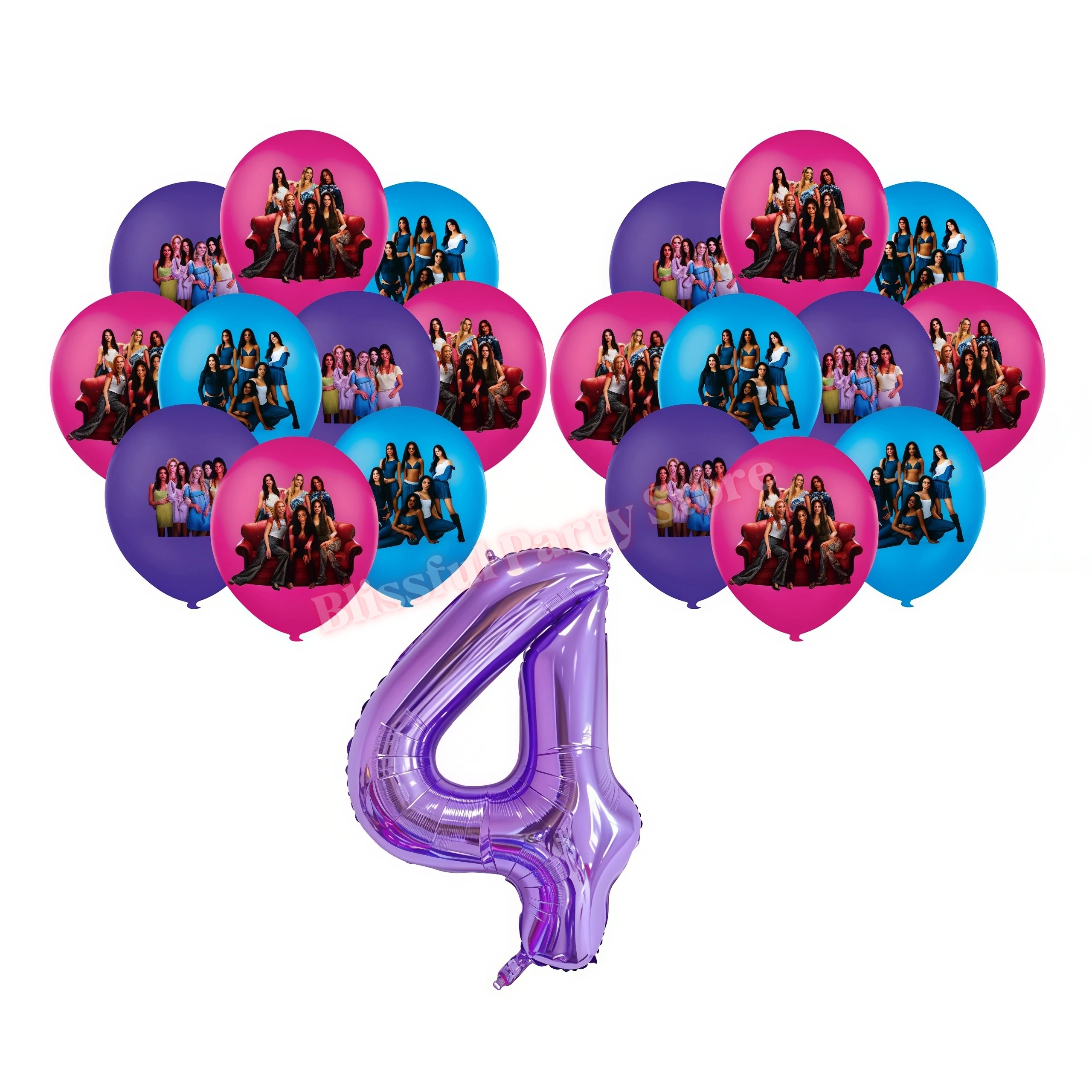 Idol K&Katseye Verjaardagsfeestje Decoratie Plaat Cup Servet Ballon voor Kpop Girl Party Favor Baby Douche Evenementbenodigdheden Fans Gift