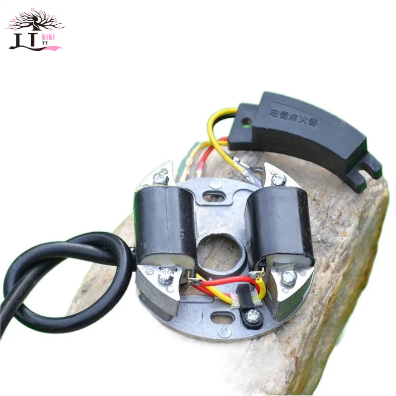 КАТУШКА МОДУЛЯ ЗАЖИГАНИЯ YD78 С КАТУШКОЙ ЗАЖИГАНИЯ ДЛЯ БЕНЗОПИЛЫ 78 7800 YD81 78CC 2-Х ТАКТИЧЕСКИЙ КОНДЕНСОР ЗАЖИГАНИЯ МАГНЕТО СТАТОР TY