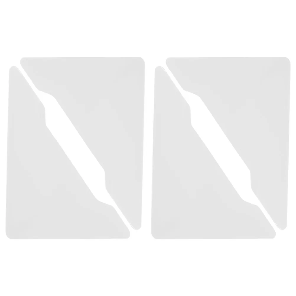 

4pcs Car Door Anti Scratch Covers Soft Silicone Front Door Corner Protectors Easy Installation Durable Protection For Vehicles