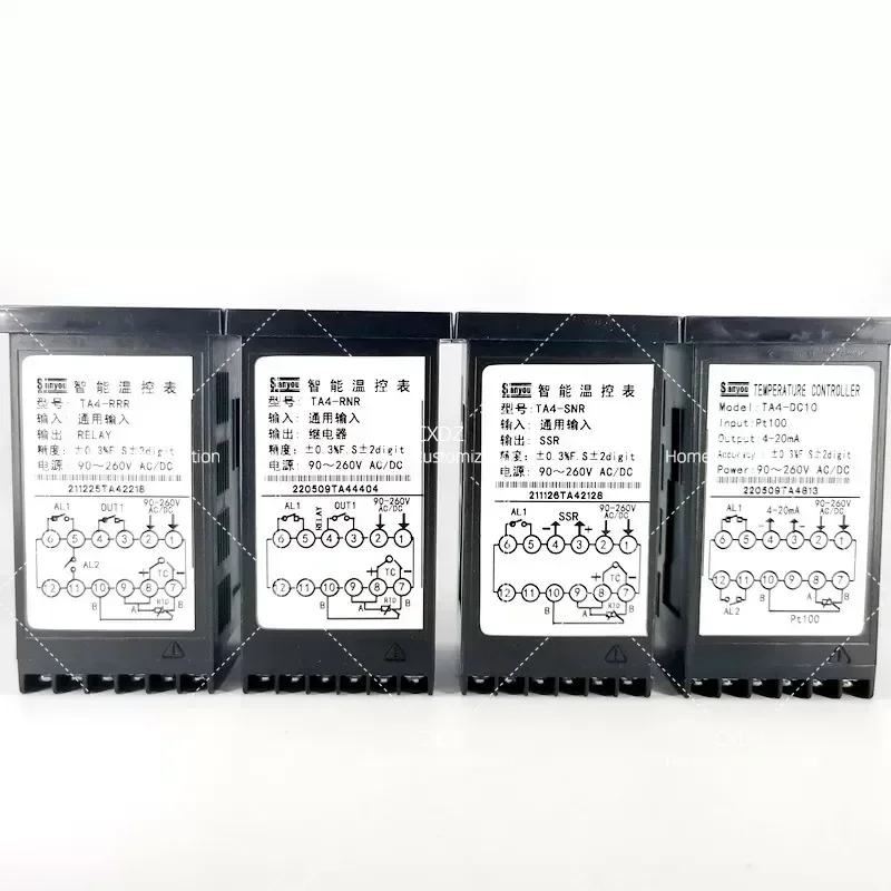 Digital Temperature Controller Thermostat TA4-SNR RNN RNR RRR IRR DC10