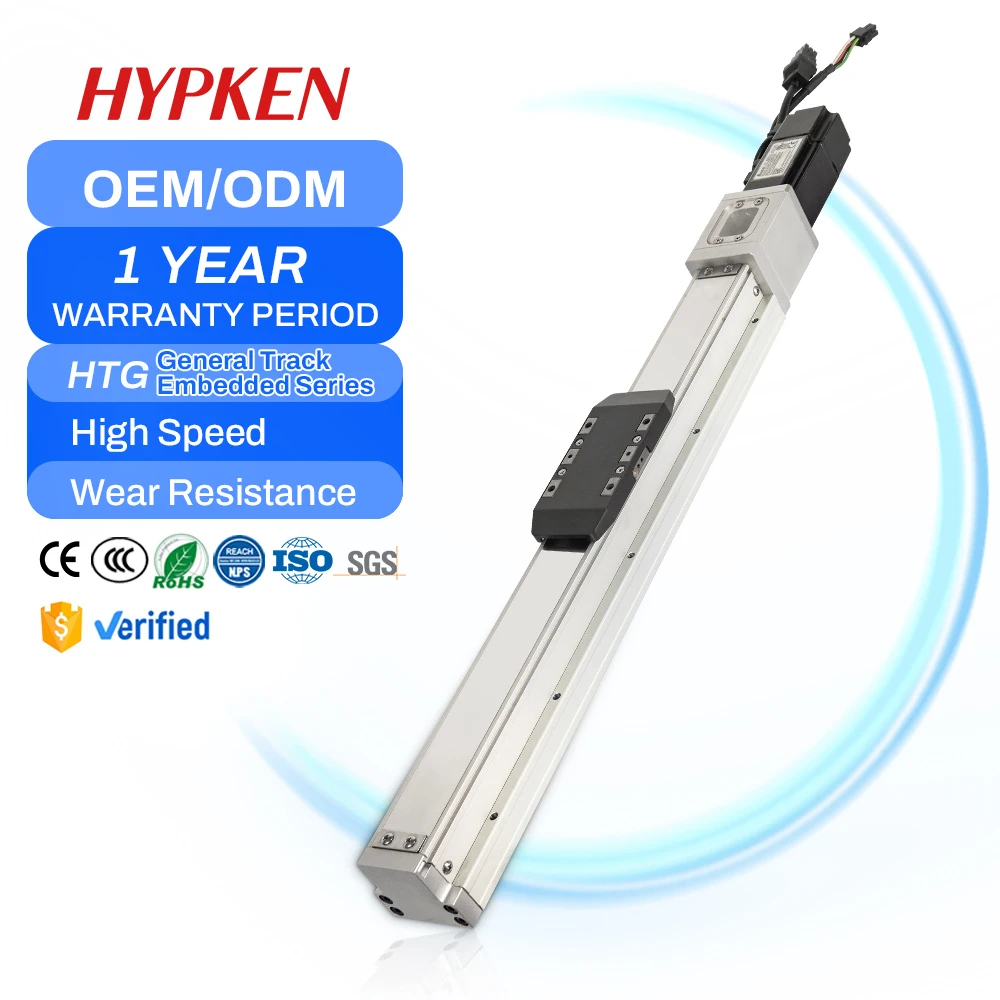 Stainless Steel Linear Guide Rail Electric Actuator Motor Gear 300Mm Double Axis 1500N Accuator Nema 17 Laser Alignment