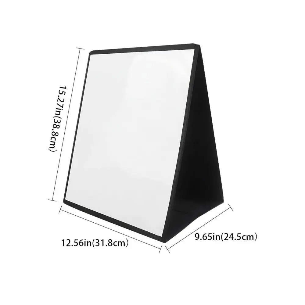 Small Foldable Drawing Board Portable Standing Whiteboard Reusable Erasable Memo Children