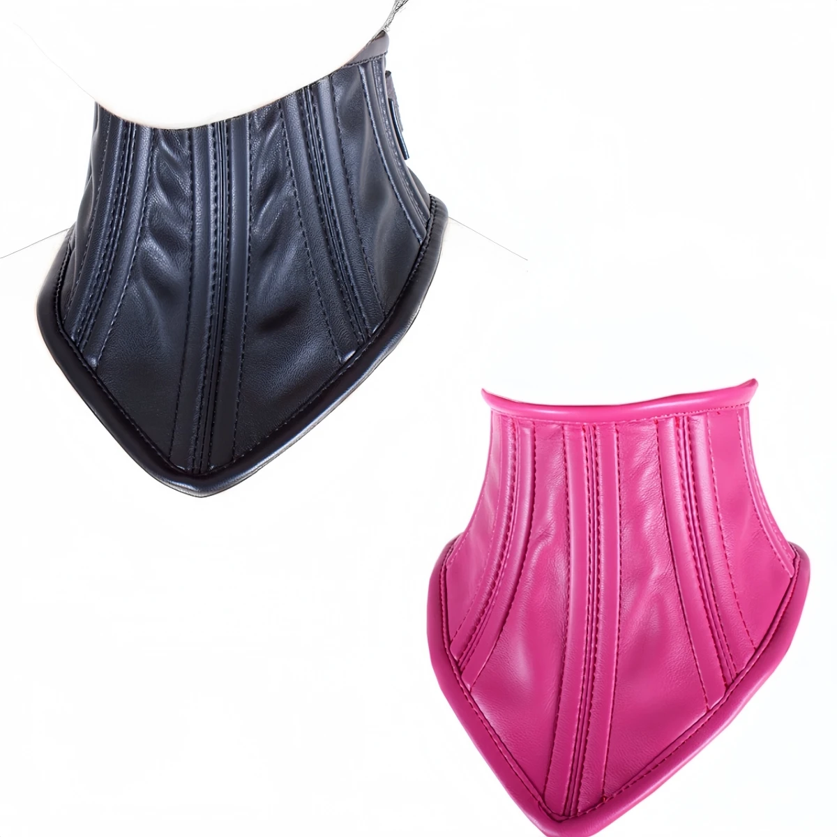 3-Color Waterproof Washable Game Training Collars Extended Neck Scarf for Night Club Party Stage Performance Fashion Accessory