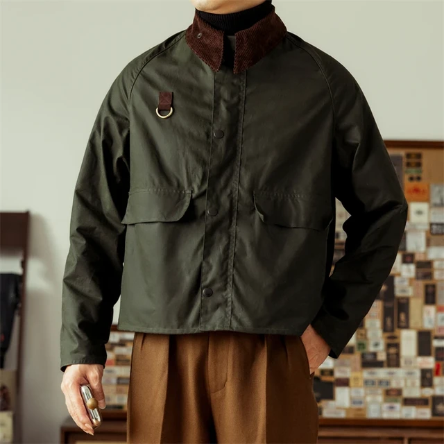 Red Tornado Spey Waxed Cotton Jacket Retro Inspired Fly Fishing Outerwear  Boxy Fit - AliExpress 200000343