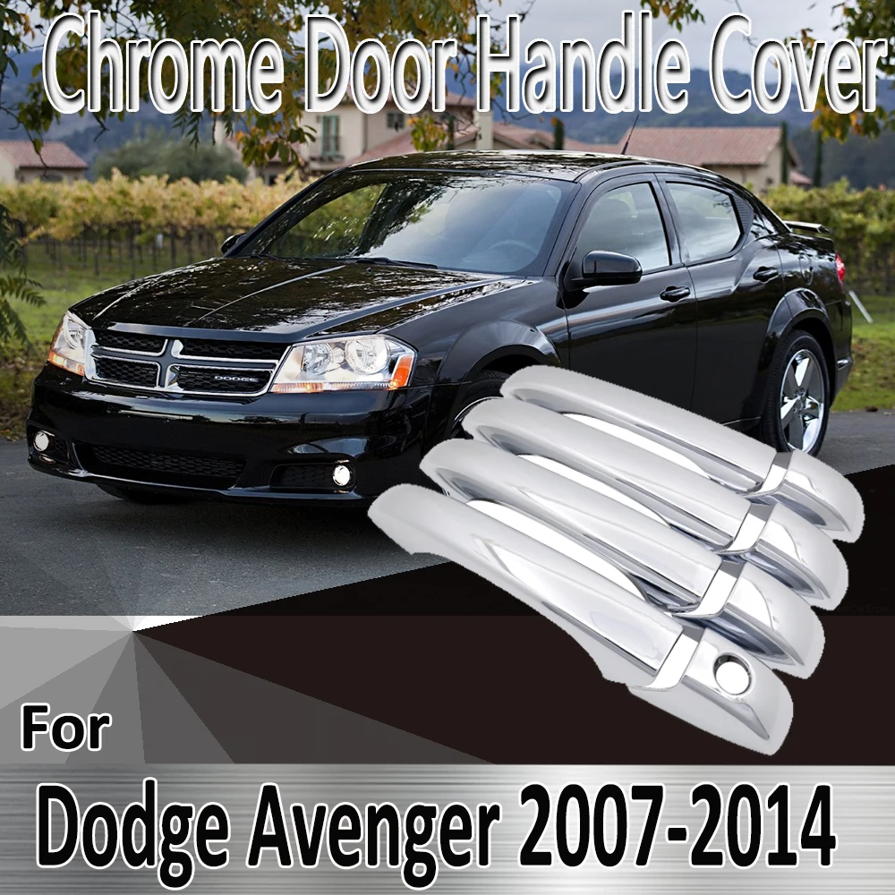 

For Dodge Avenger Dodge GTS 2008~2014 Styling Stickers Decoration Chrome Door Handle Cover Refit Car Accessories
