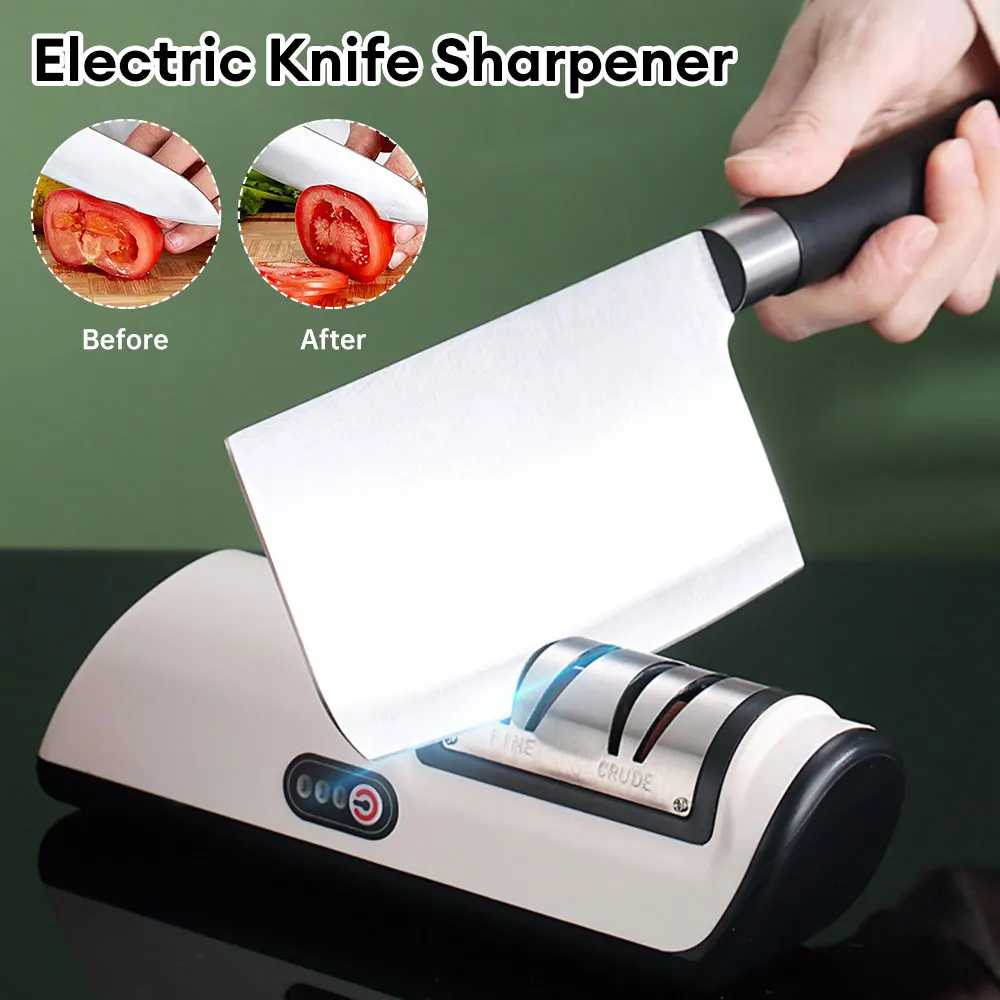 

Knife Sharpener Professional USB Electric Knife Sharpener Adjustable For Kitchen Knives Tool Knife Scissor Sharpening Stone