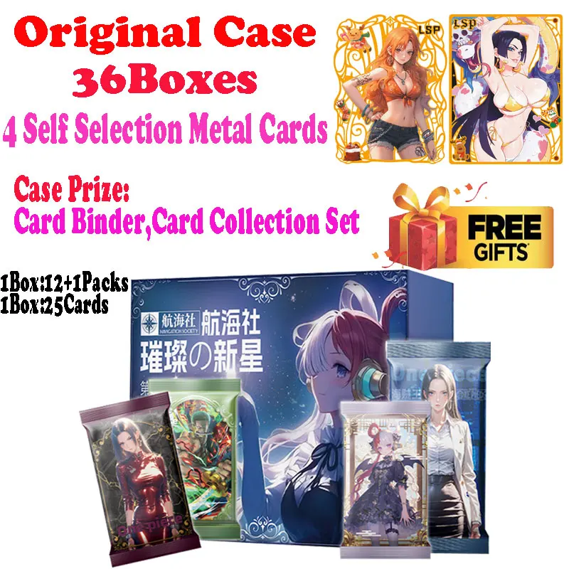 Lastest Wholesale Navigatio Society One Piece Collection Card Cartoon Booster Box Luffy Sanji Nami TCG Popular Trading CCG