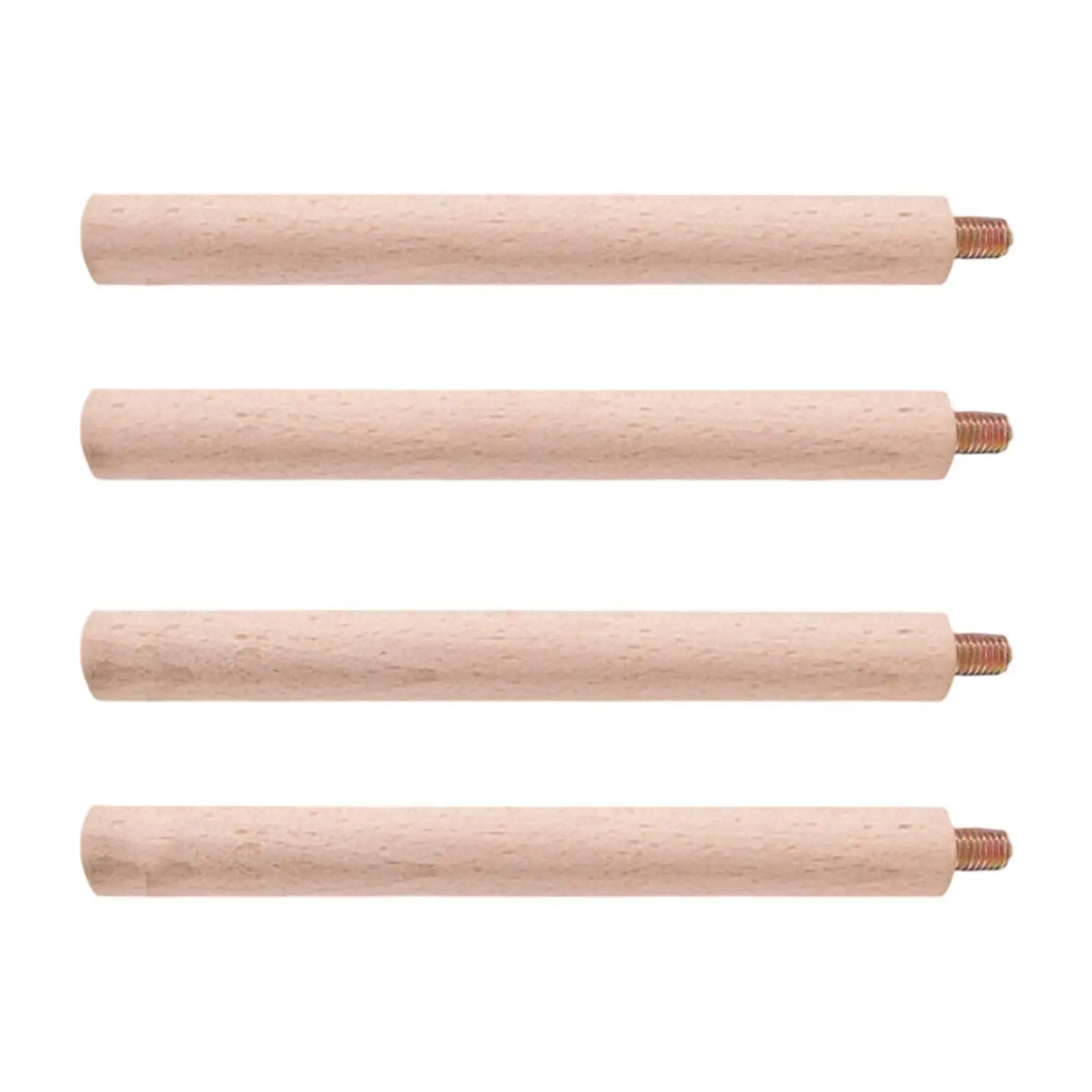 4 قطع من أرجل منصة الهامستر الخشبية متعددة الوظائف لأعمدة مخبأ بيت الحيوانات الأليفة