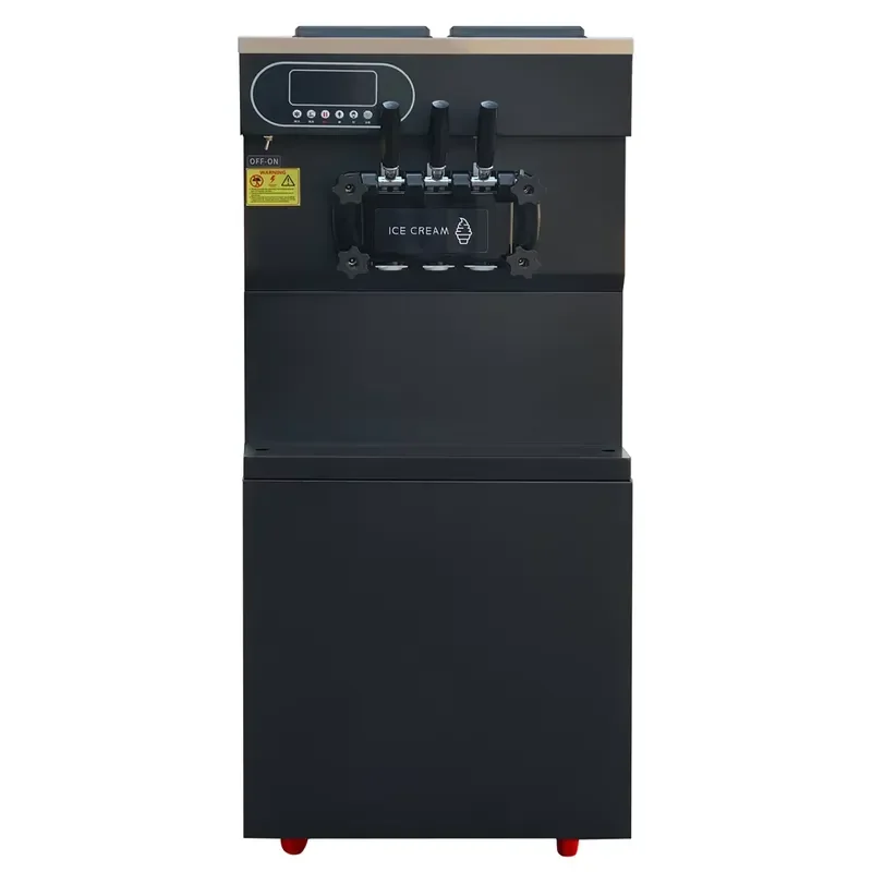 Soft Serve Ice Creaam Machine 25-28L/H Automatic Icecream Maker Commercial Ice Cream Making Machine for Business Price