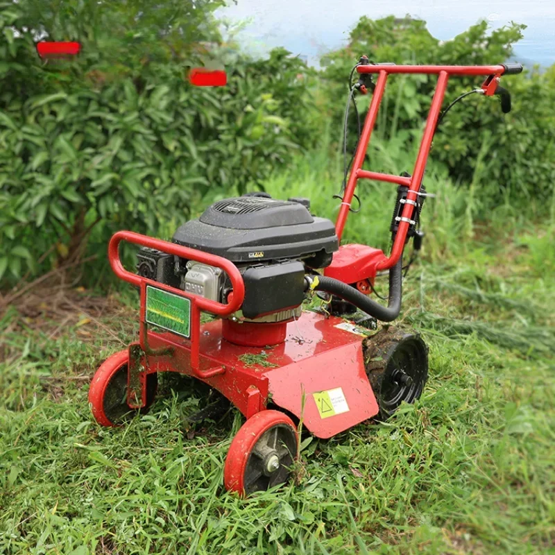 

Lawn mower, self-propelled grass shredder, returning to the field, new weeding artifact, orchard weeder, lawn mower