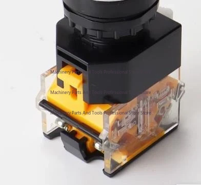 1PC Engraving Machine Power Emergency Stop Button Switch LAY39C-11ZS Self-Locking Emergency Mushroom Head Switch Button 22mm New