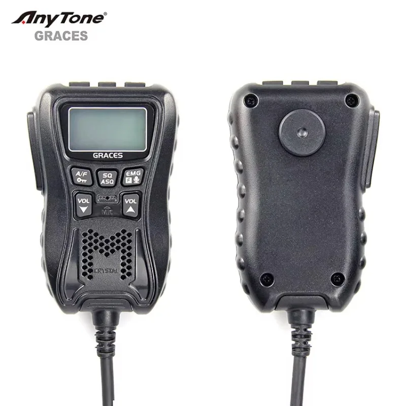 2026 ljc AnyTone GRACE  CB Radio 27 LCD Display mhz 10 Meter Mobile Transceiver With VOX Funtion AM FM 4W