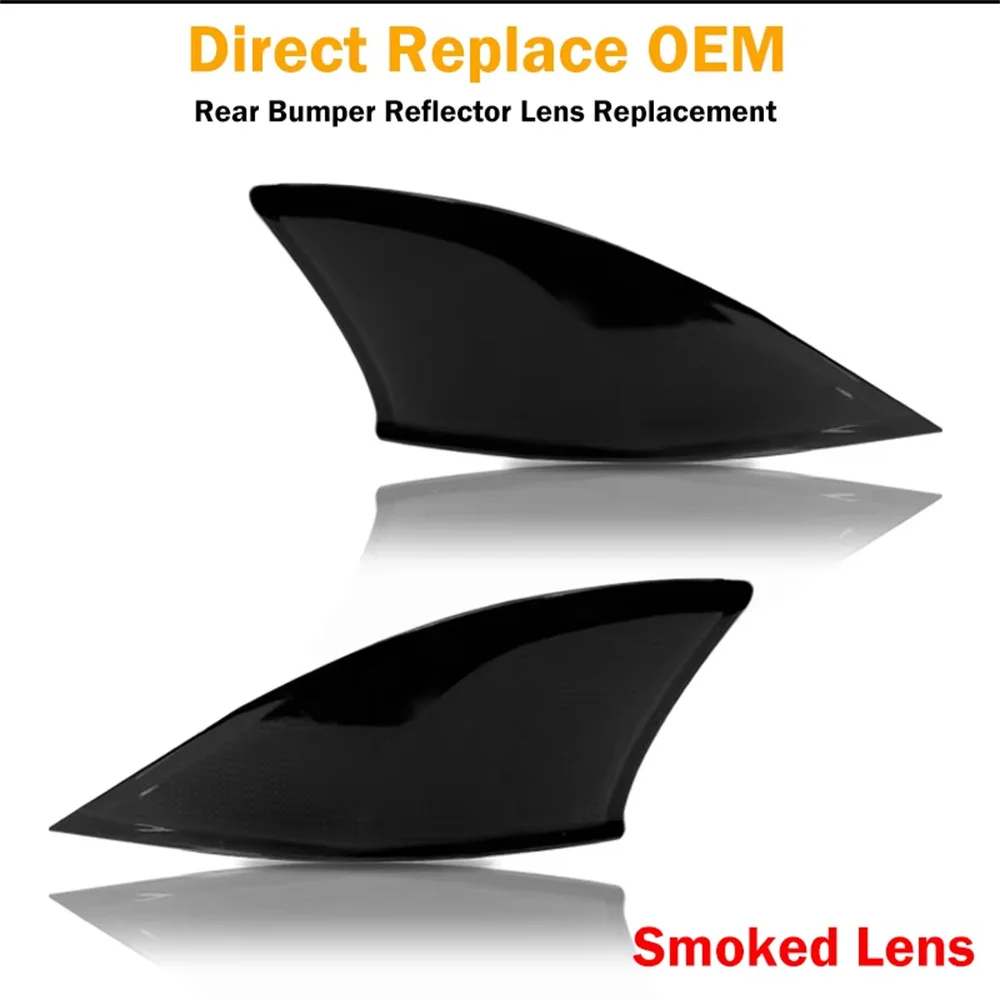 For Lexus IS250 IS350 2014-2020 & IS-F 2014 2015 Rear Bumper Reflector Tail/Brake Lights Red LED Rear Fog Lights w/ Turn Signal