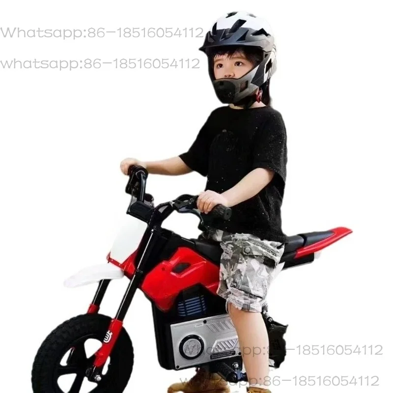 

New Large Electric Motorcycle 3-10 Years Old Can Seat Two-wheeled Motorcycle