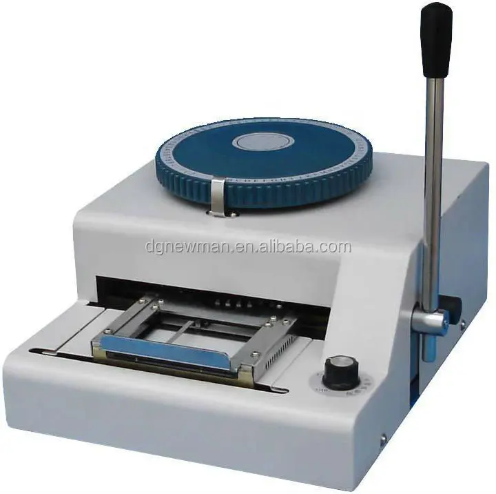 MD-11 New PVC Card Embossing Indenting Machine 70 Character Manual Printing