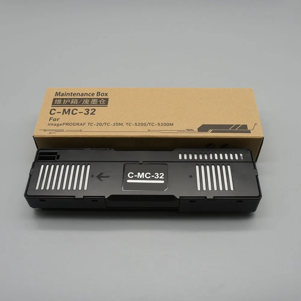 1-2pcs MC-32 Maintenance Cartridge WASTE INK TANK for CANON TC-20 TC-20M TC-5200 TC-5200M
