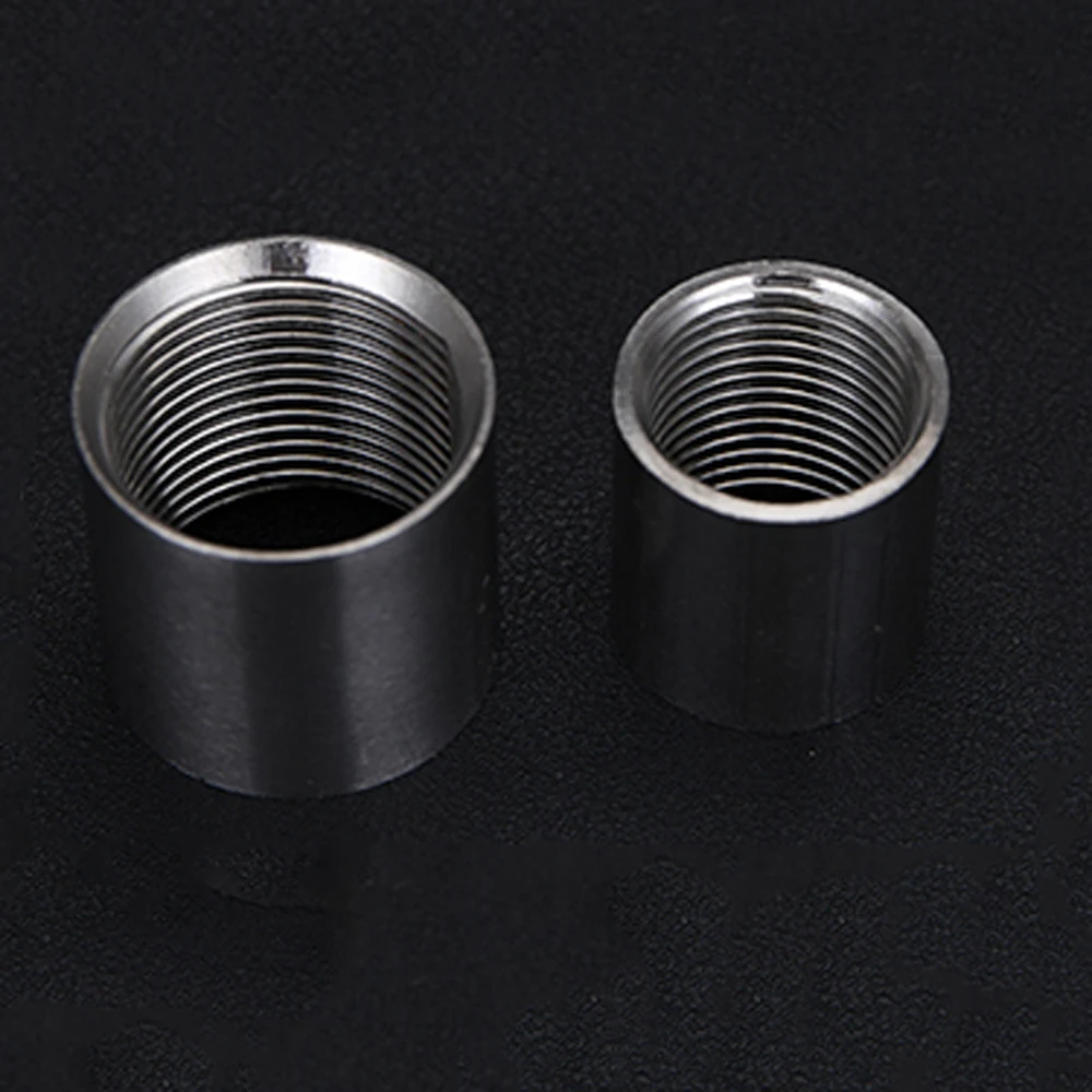 1/8" 1/4" 3/8" 1/2" 3/4" 1" BSP Female Coupling Coupler Connector Round 304 Stainless Steel Pipe Fitting Water Gas Oil image 2