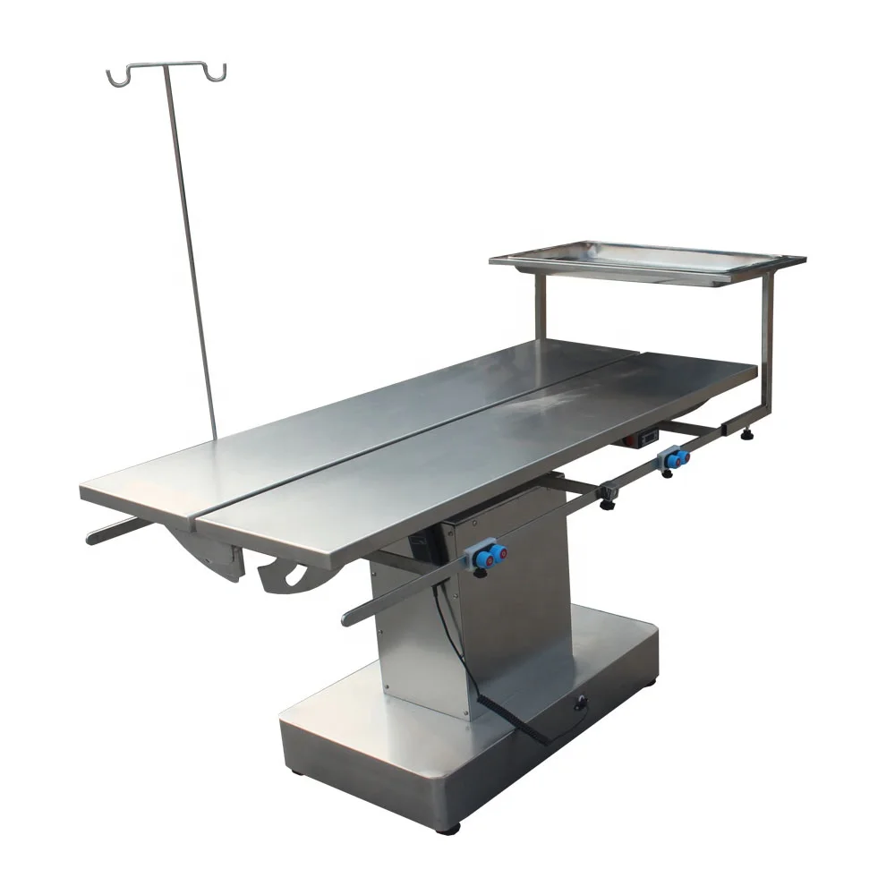 Electric Adjustable Veterinary Surgical Table With Heating Function Operating Table For Animal Clinics Veterinary Hospital
