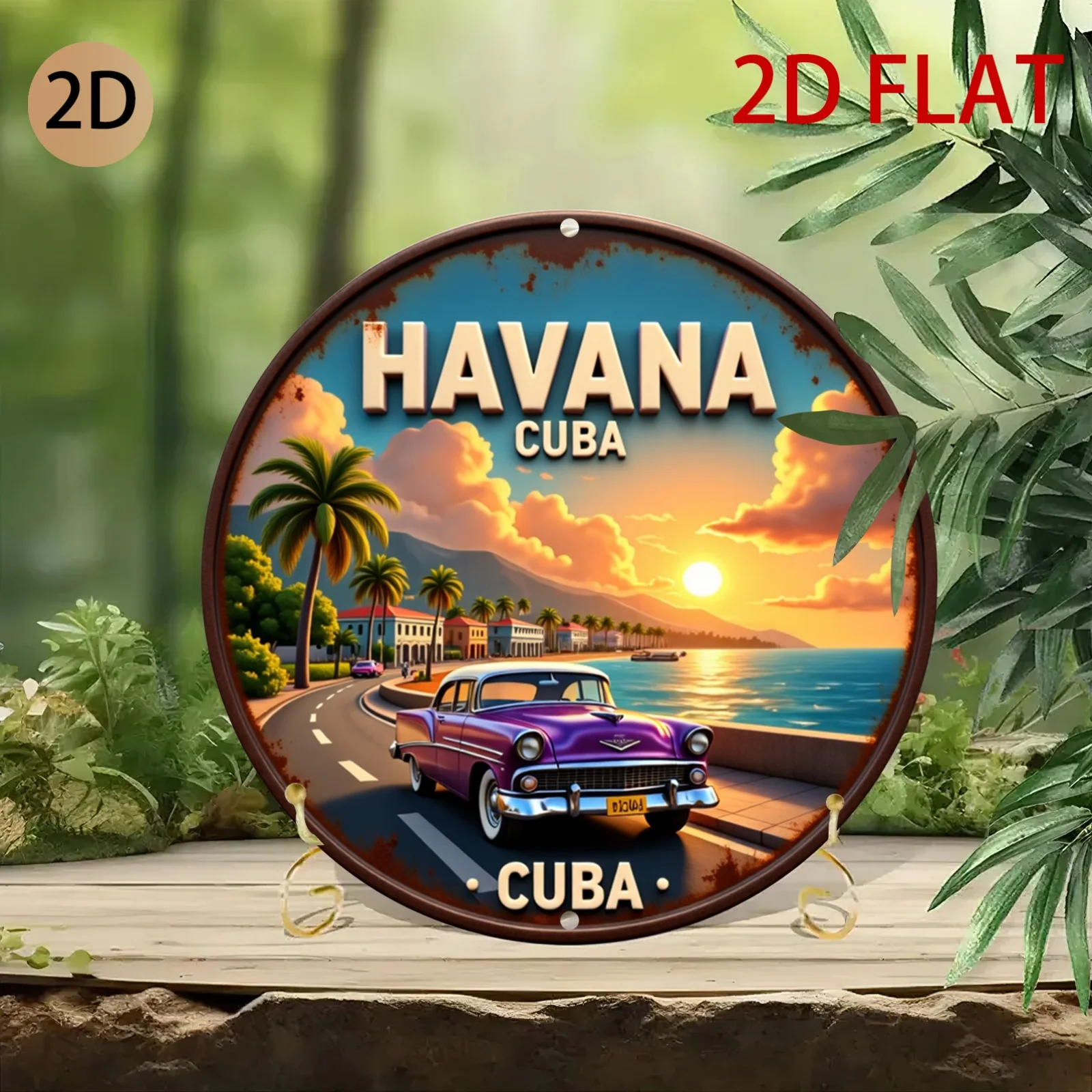 2D Płaski Okrągły Logo Havana – Home Decor Logo Design recenzja i cena