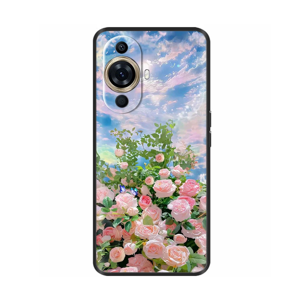 Black Silicone Case For Huawei Nova 11 Pro Case For Huawei Nova 11 Coque Shockproof Soft Cover For Huawei Nova 11 Ultra Carcasa image 5