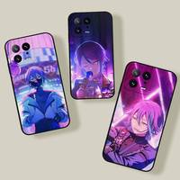 P-ProjectS S-SEKAI Kamishiro Rui Phone Case For Xiaomi 11 12 Redmi Note 11 5G 8T 9A 9 10T Note8Pro Note9 12SUltra Black Case